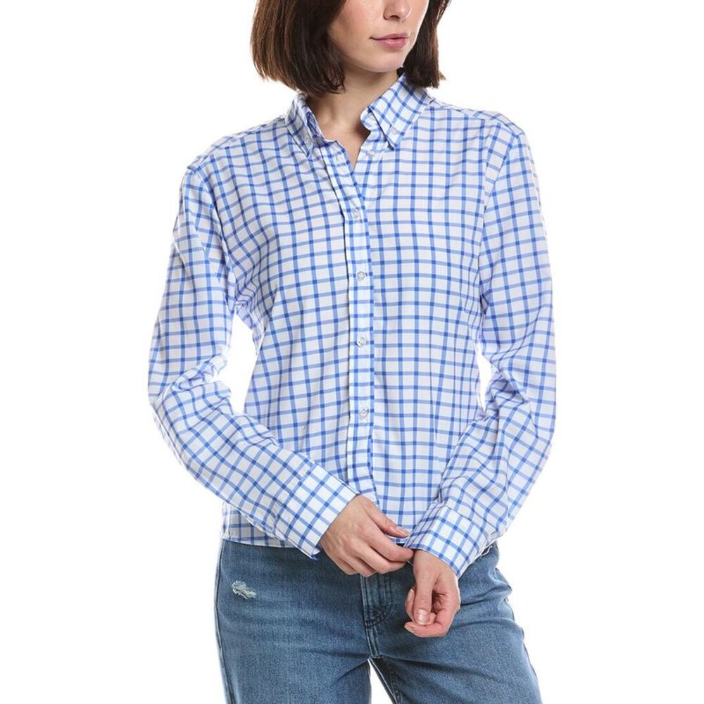 Hl Affair Womens  Long Sleeve Shirt, Blue